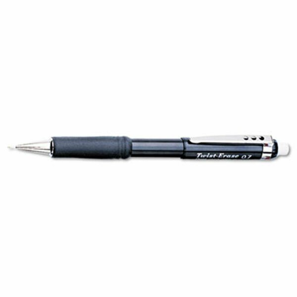 Pentel Twist-Erase III Mechanical Pencil 0.7 mm Black Barrel PE31411